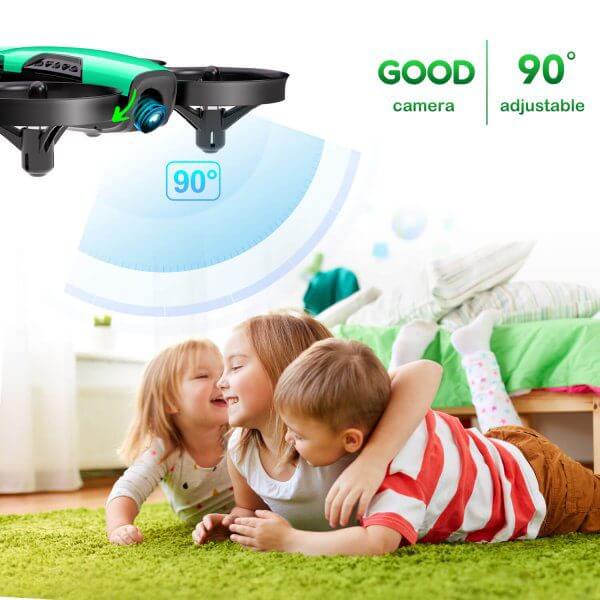 Loolinn | Drone for kids - Mini drone with camera,FPV Real-Time Transmission Photos and Videos | Adjustable camera, RC Quadcopter (Gift idea) - Image 4