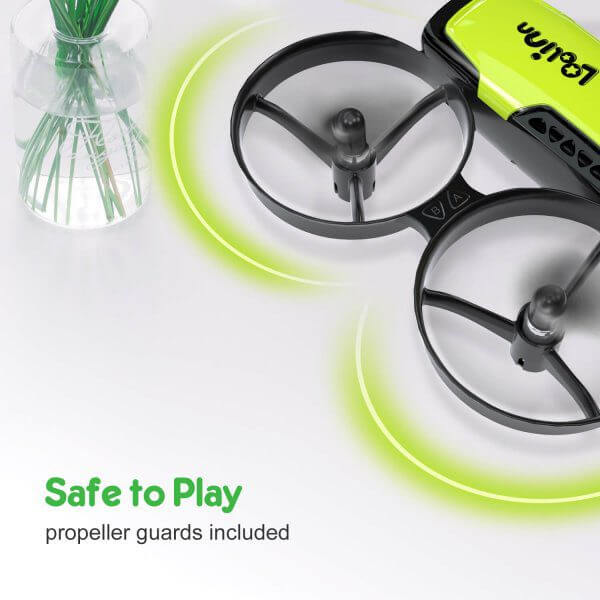 Loolinn | Drone for kids with camera- Mini Drone, FPV Real-Time Transmission Photos and Videos | Adjustable camera, RC Quadcopter with Three Batteries (Gift idea) - Image 6