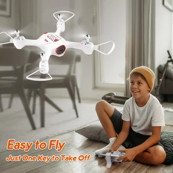 Loolinn | Drone with Camera - Drone for Kids, FPV Real-Time Transmission Photos and Videos, So Easy to Fly, Kids Toy Drone (Gift for Boys and Girls) - Image 4