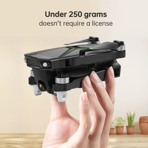 Loolinn | Drone with Camera 4K for Beginners as Gift - Under 250g, 25 minutes Flight Time, 4K Fotos, 2K Videos, GPS Intelligent Return, C0 class - GPS Drone (Gift Idea) - Image 3